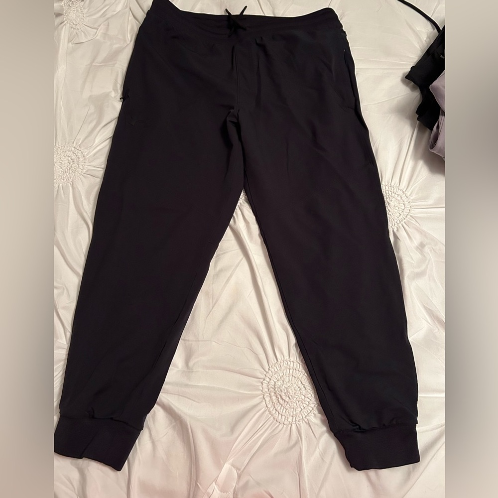 Black Under Armour Windbreaker Pants